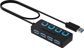 Sabrent USB 3.0 허브 검토