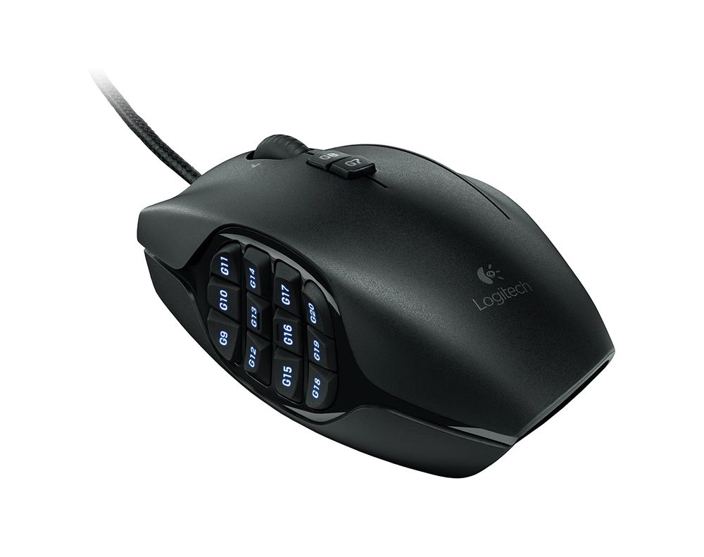 Logitech G600 MMO 게임용 마우스 검토