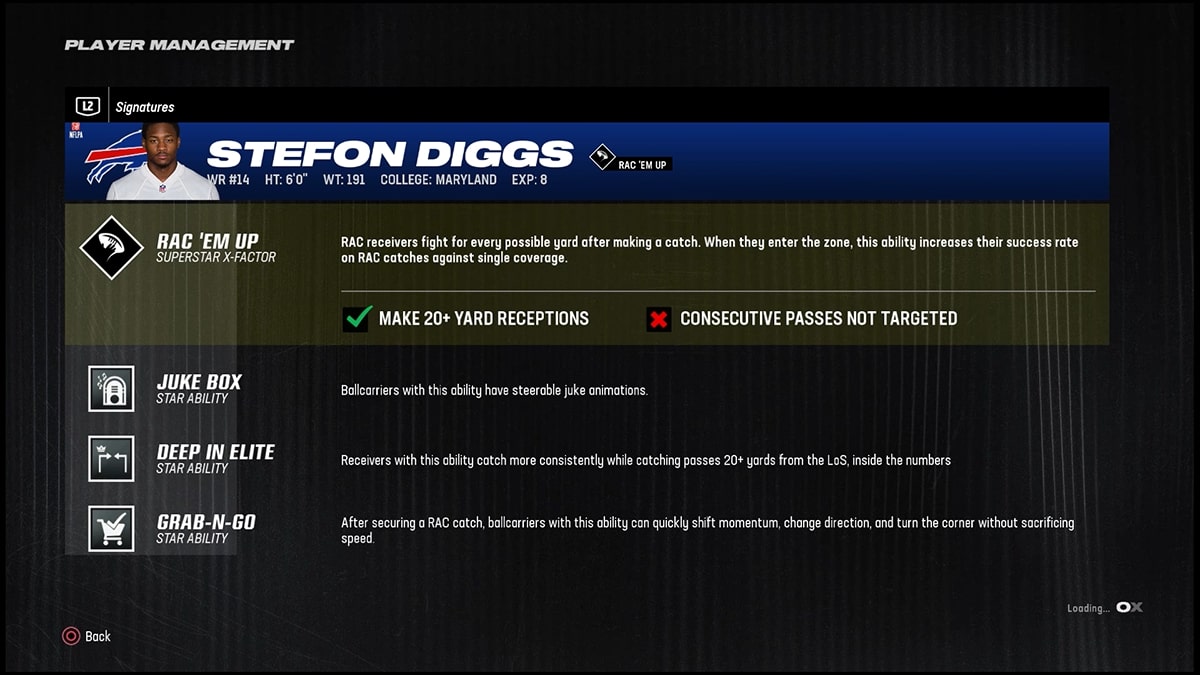 Madden 24 최고의 와이드 리시버 Stefon Diggs