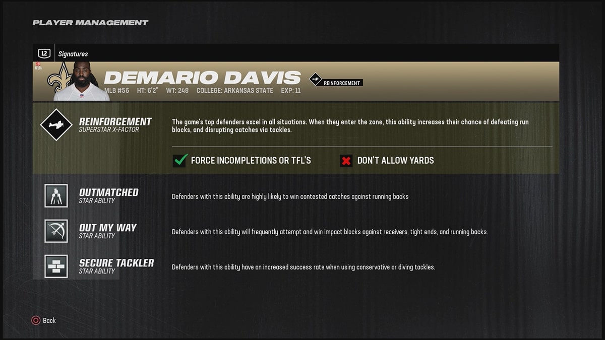 Madden 24 최고의 라인배커 Demario Davis