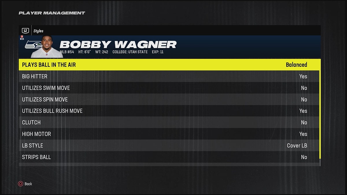 Madden 24 최고의 라인배커 Bobby Wagner