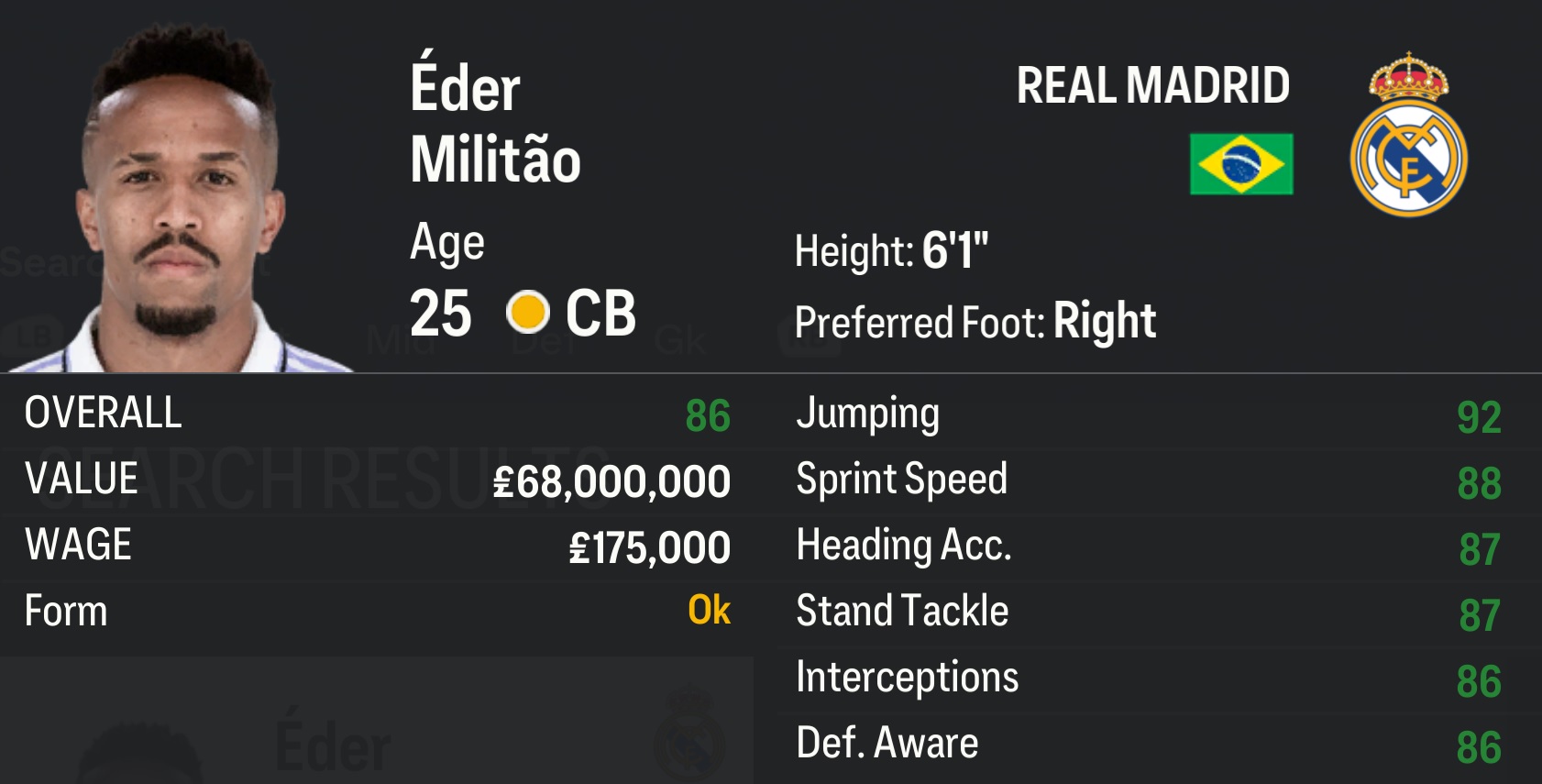 EA FC 24 Éder-Militão 이미지