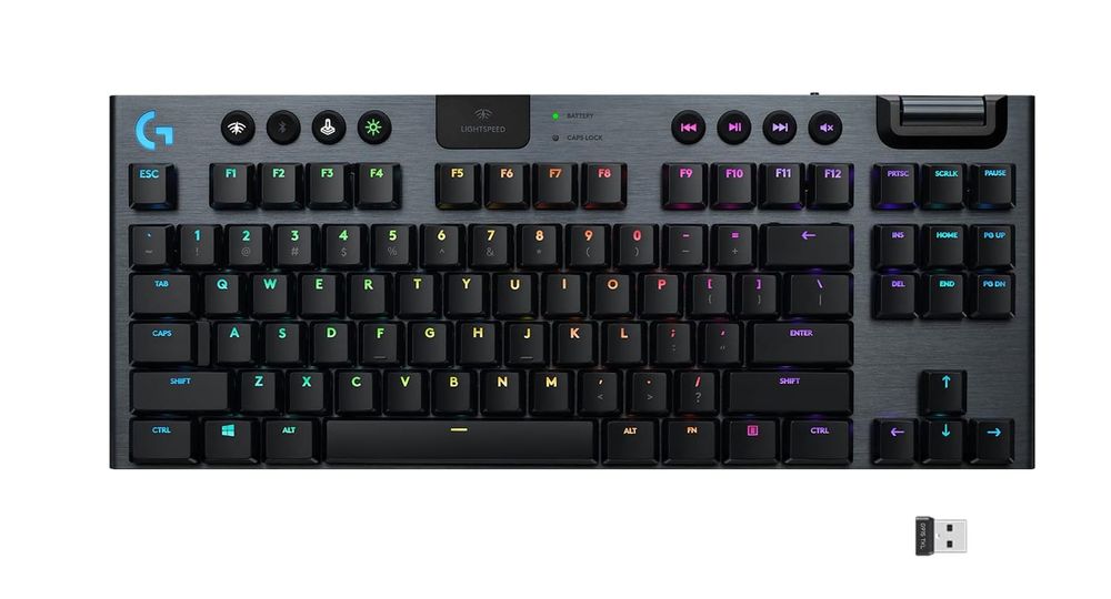 로지텍 G915 TKL 라이트스피드 기계식 키보드