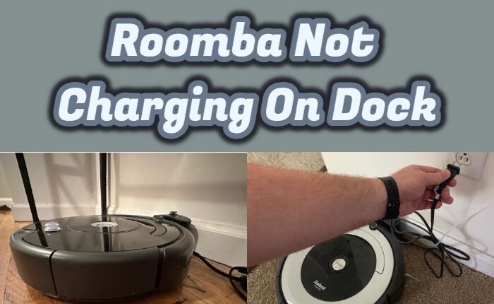 Roomba가 도크에서 충전되지 않음