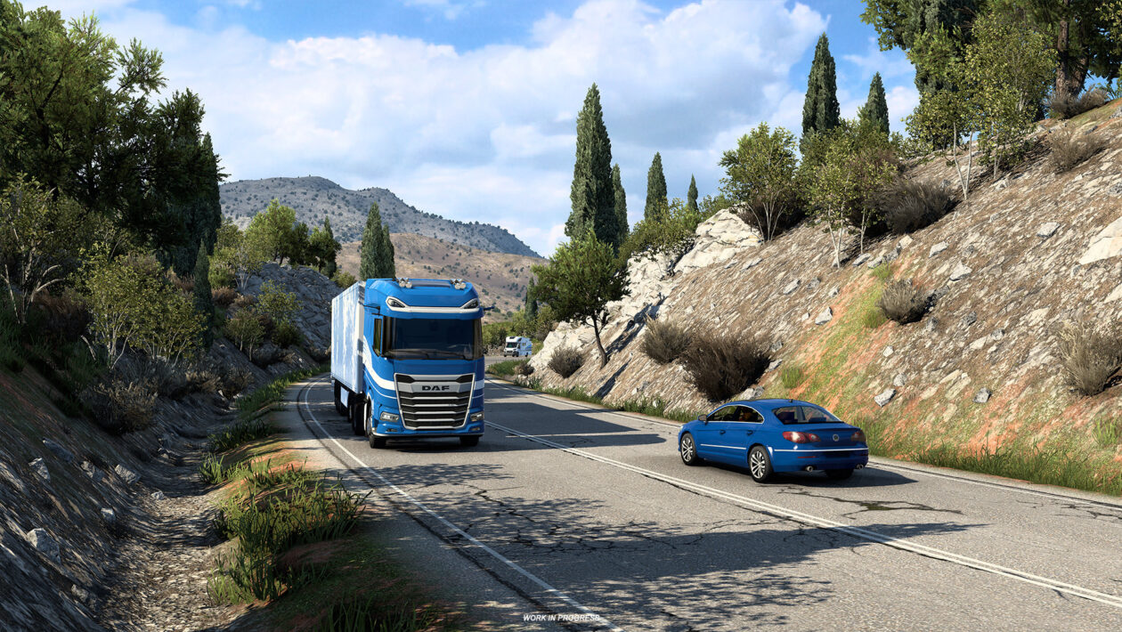 Euro Truck Simulator 2, SCS 소프트웨어, Euro Truck Simulator 2가 그리스로 향합니다.