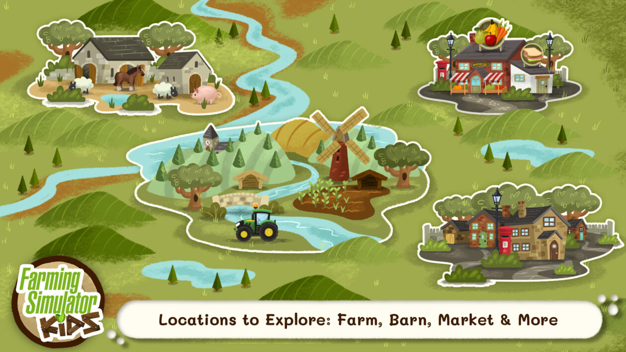 Farming Simulator Kids, Giants Software, 어린이를 위한 공식 Farming Simulator가 출시됩니다