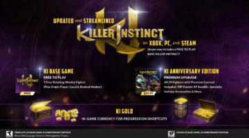 Killer Instinct, Microsoft Studios, Killer Instinct가 10주년을 기념하고 새로운 무료 플레이 버전을 얻습니다.