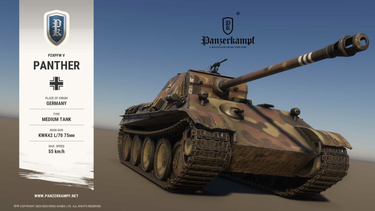 Panzerkampf, 새로운 체코 게임이 온라인 탱크 전투에 여러분을 초대합니다