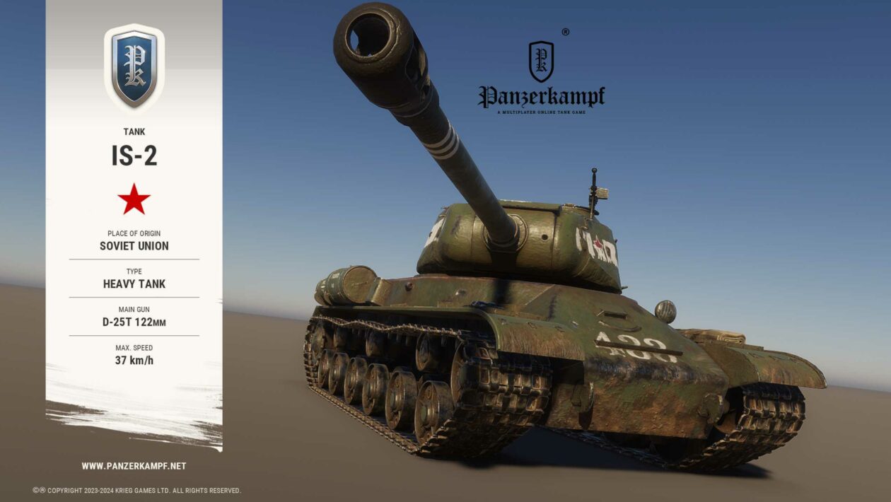 Panzerkampf, 새로운 체코 게임이 온라인 탱크 전투에 여러분을 초대합니다