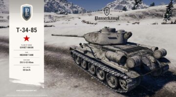 Panzerkampf, 새로운 체코 게임이 온라인 탱크 전투에 여러분을 초대합니다