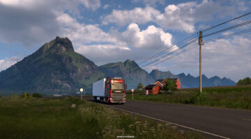 Euro Truck Simulator 2, SCS 소프트웨어, Euro Truck Simulator 2가 스칸디나비아로 손짓합니다.