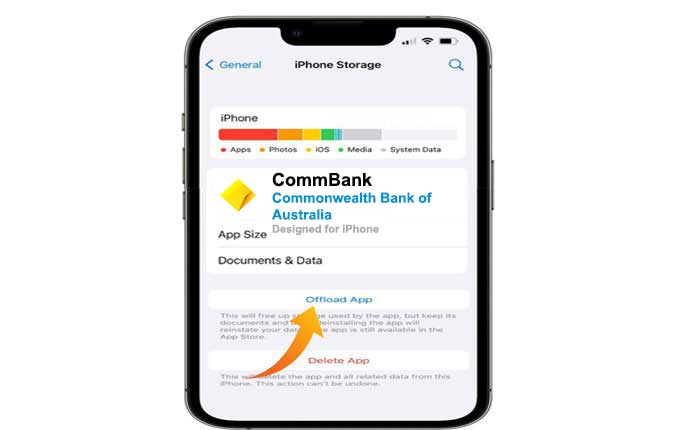 commbank 오프로드 앱