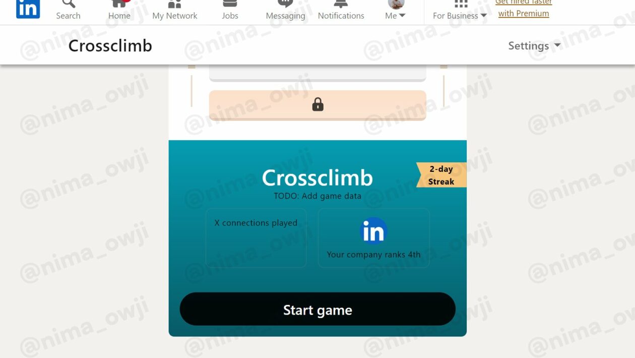 LinkedIn은 자체 게임을 하고 있습니다.