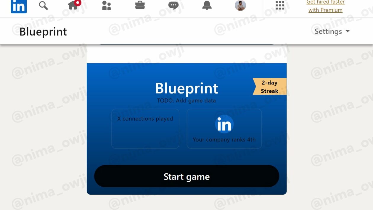 LinkedIn은 자체 게임을 하고 있습니다.