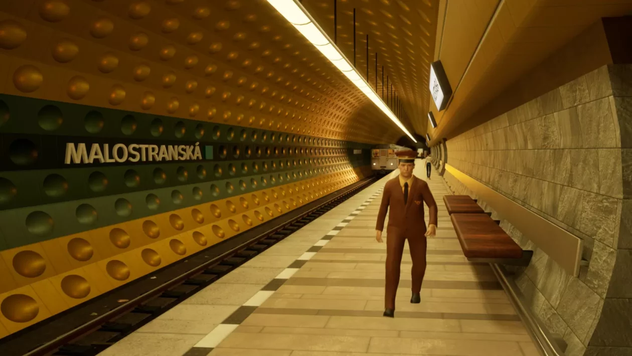 서비스 재개, 새로운 체코 게임에서는 프라하 지하철을 운전할 수 있습니다