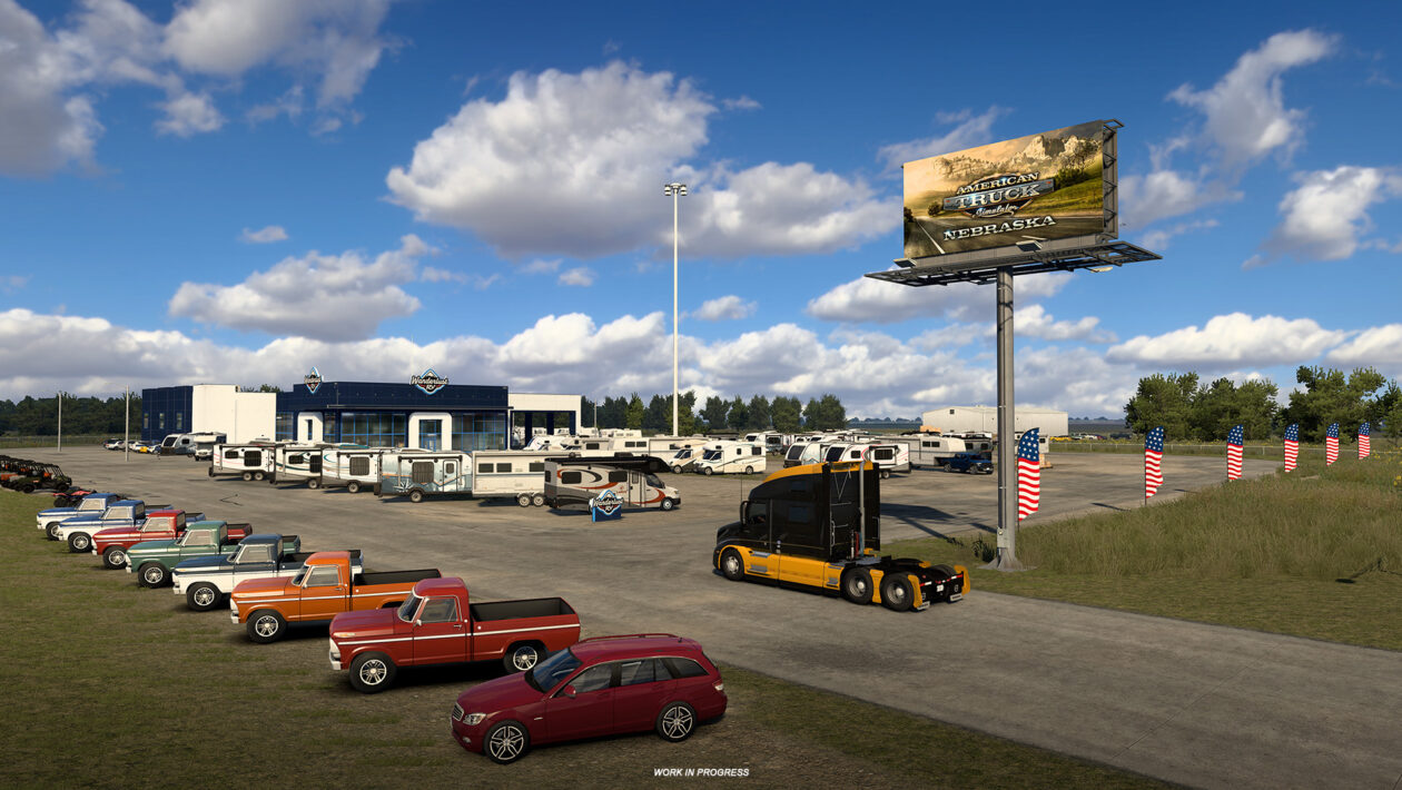 American Truck Simulator, SCS 소프트웨어, American Truck Simulator가 네브래스카에 출시됩니다.