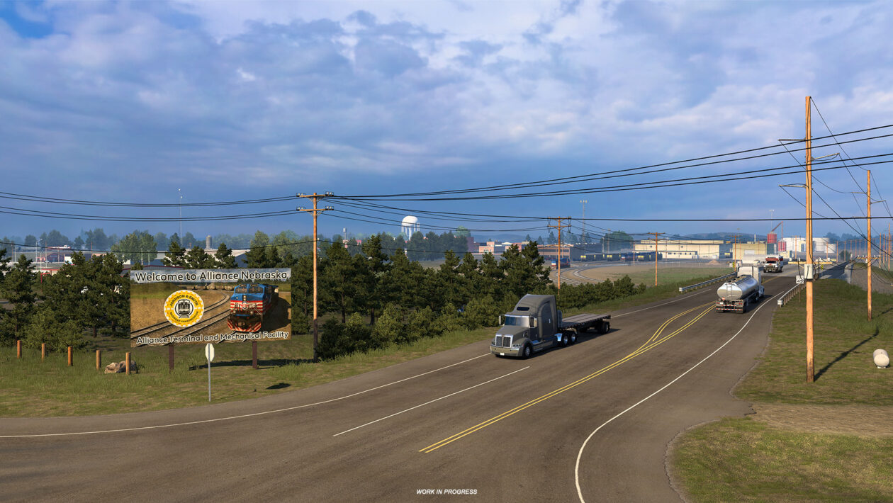 American Truck Simulator, SCS 소프트웨어, American Truck Simulator가 네브래스카에 출시됩니다.