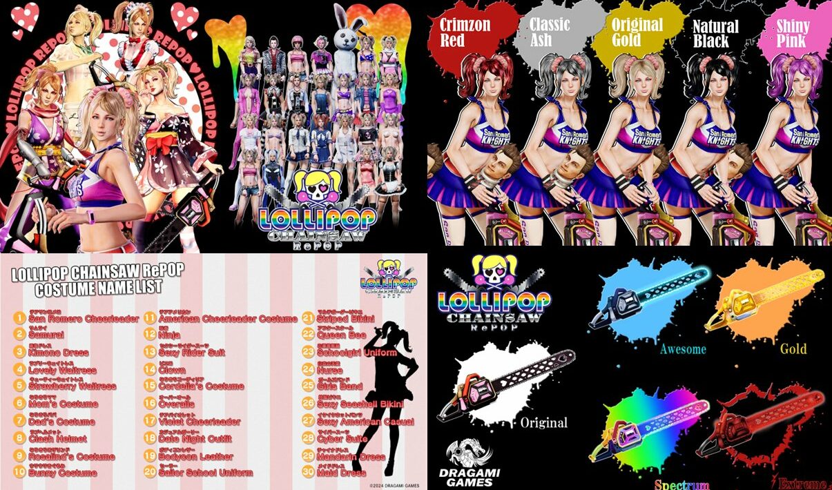 Lollipop Chainsaw RePOP, 매콤한 Lollipop Chainsaw 액션의 첫 번째 예고편 보기