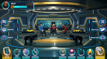 Star Trek: Legends, Tilting Point, Star Trek: Legends는 다양한 시리즈의 캐릭터를 혼합합니다.