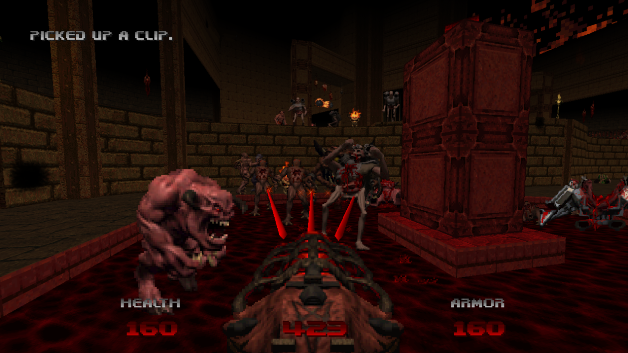 Doom, id Software, Doom 64 스타일로 Doom I 및 II 플레이