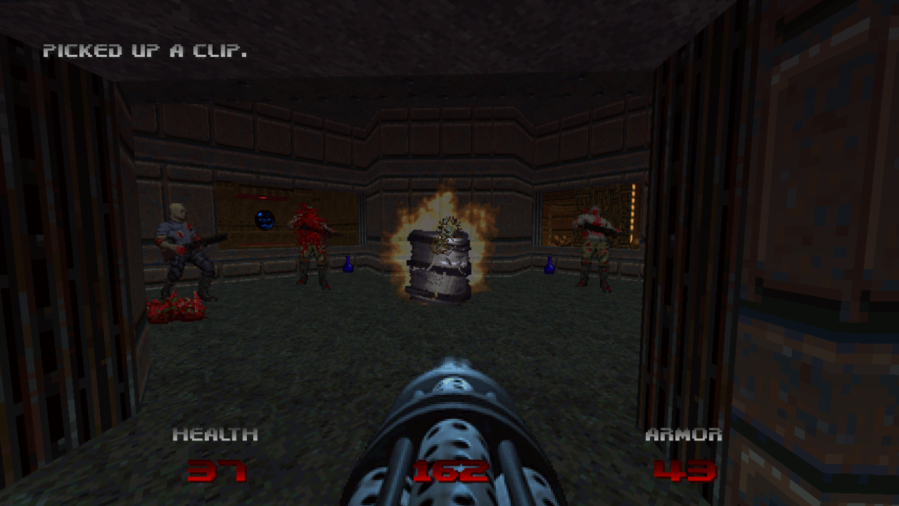 Doom, id Software, Doom 64 스타일로 Doom I 및 II 플레이