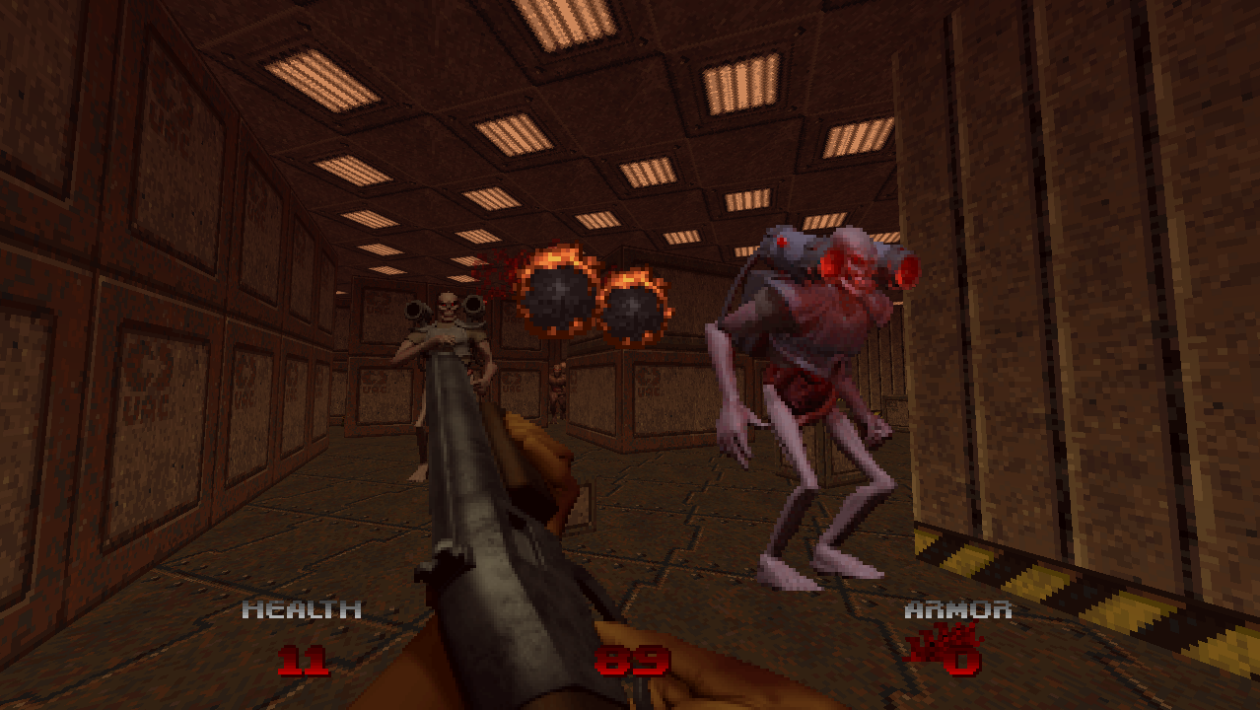 Doom, id Software, Doom 64 스타일로 Doom I 및 II 플레이