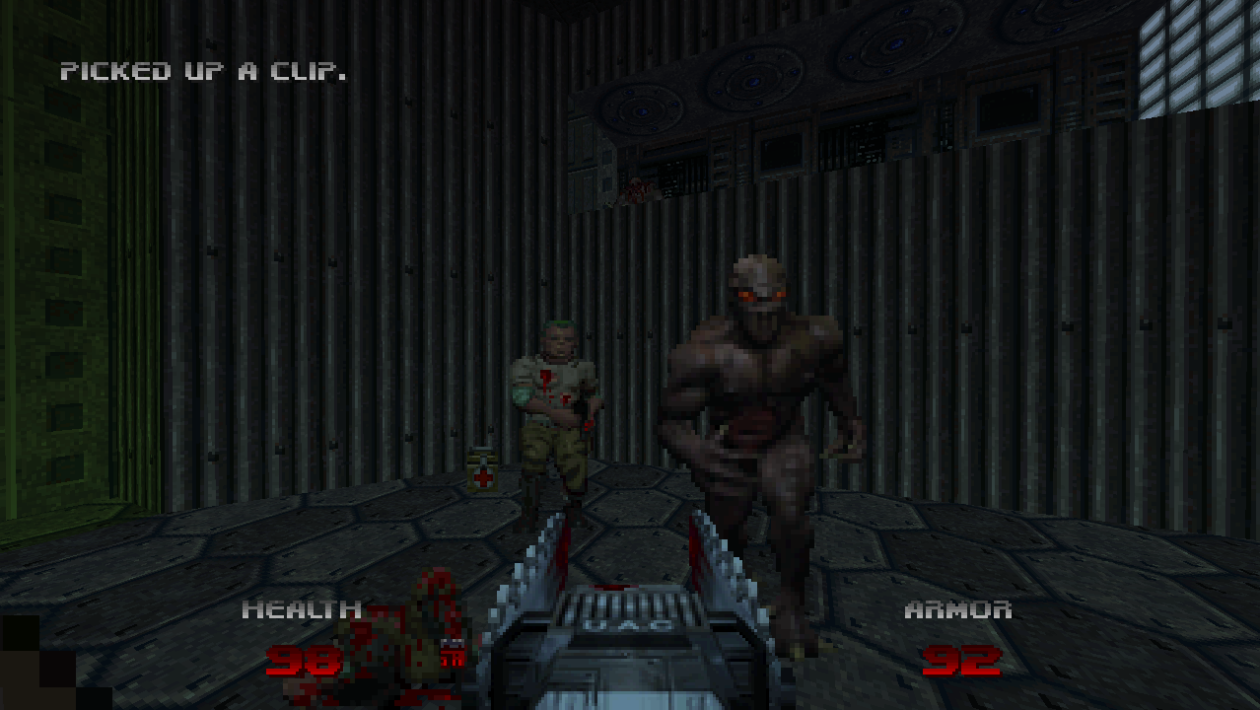 Doom, id Software, Doom 64 스타일로 Doom I 및 II 플레이