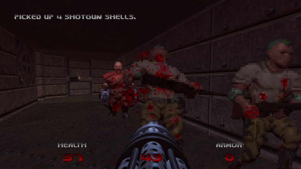 Doom, id Software, Doom 64 스타일로 Doom I 및 II 플레이