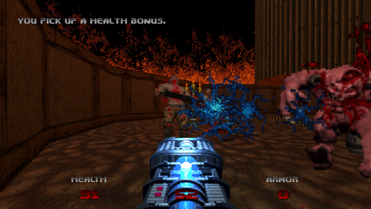 Doom, id Software, Doom 64 스타일로 Doom I 및 II 플레이