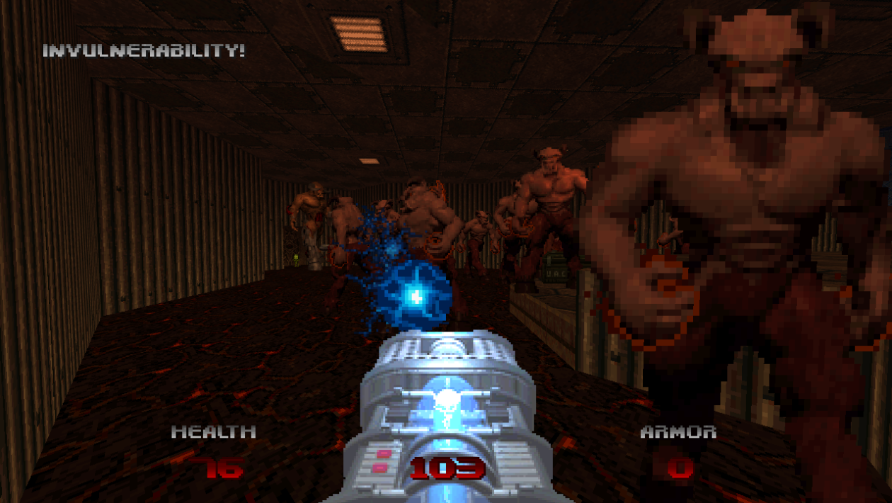 Doom, id Software, Doom 64 스타일로 Doom I 및 II 플레이