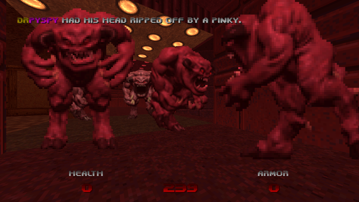 Doom, id Software, Doom 64 스타일로 Doom I 및 II 플레이