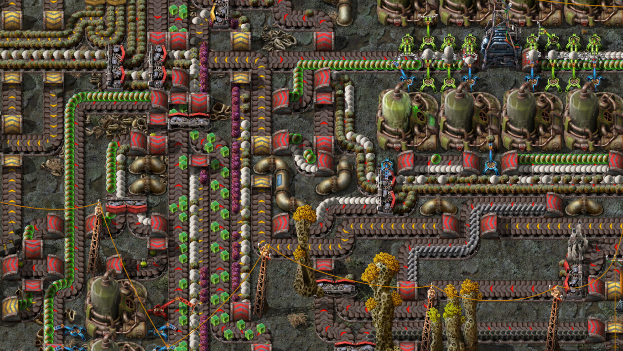 Factorio, Wube Software LTD., Space Age DLC가 체코 Factorio에 도착했습니다.