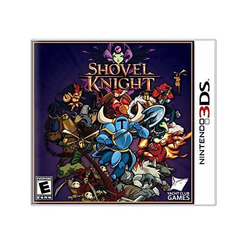 Game Shovel Knight의 Box Cover, 최고의 3DS 게임 중 하나입니다.