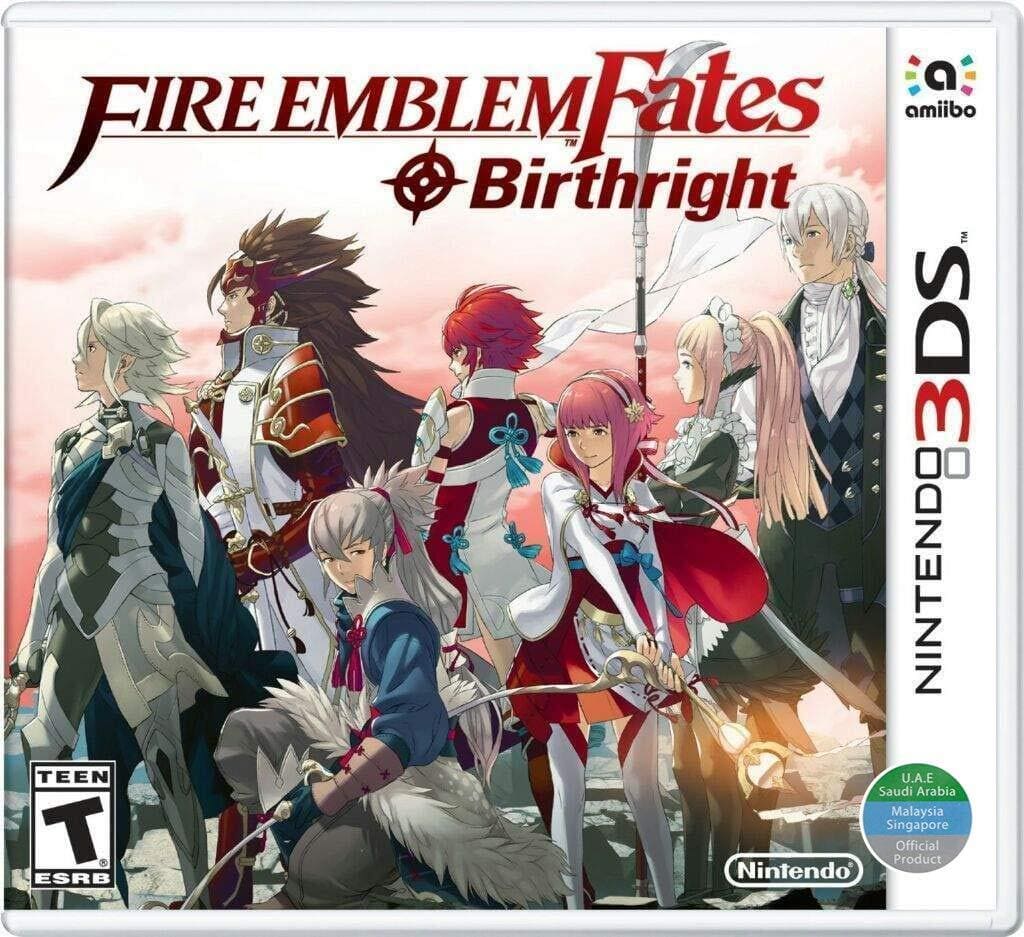 게임 파이어 엠블럼 운명의 박스 커버 Birthright 최고의 3DS 게임 중 하나입니다.