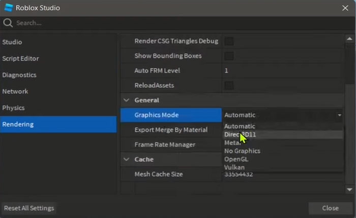 Roblox Studio(2026) 16에서 검은색 화면을 수정하는 방법 검은색 화면 Roblox Studio 문제