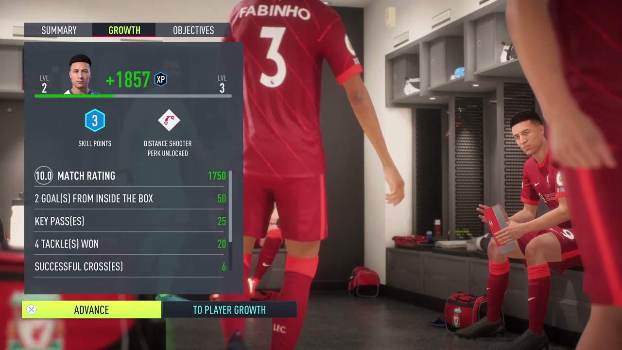 Leveling Up & Earning XP | FIFA 22 Career Mode