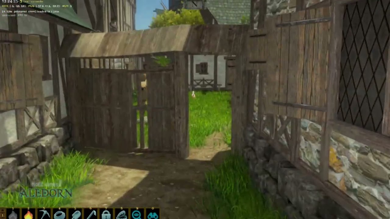 Transition between Aledorn locations