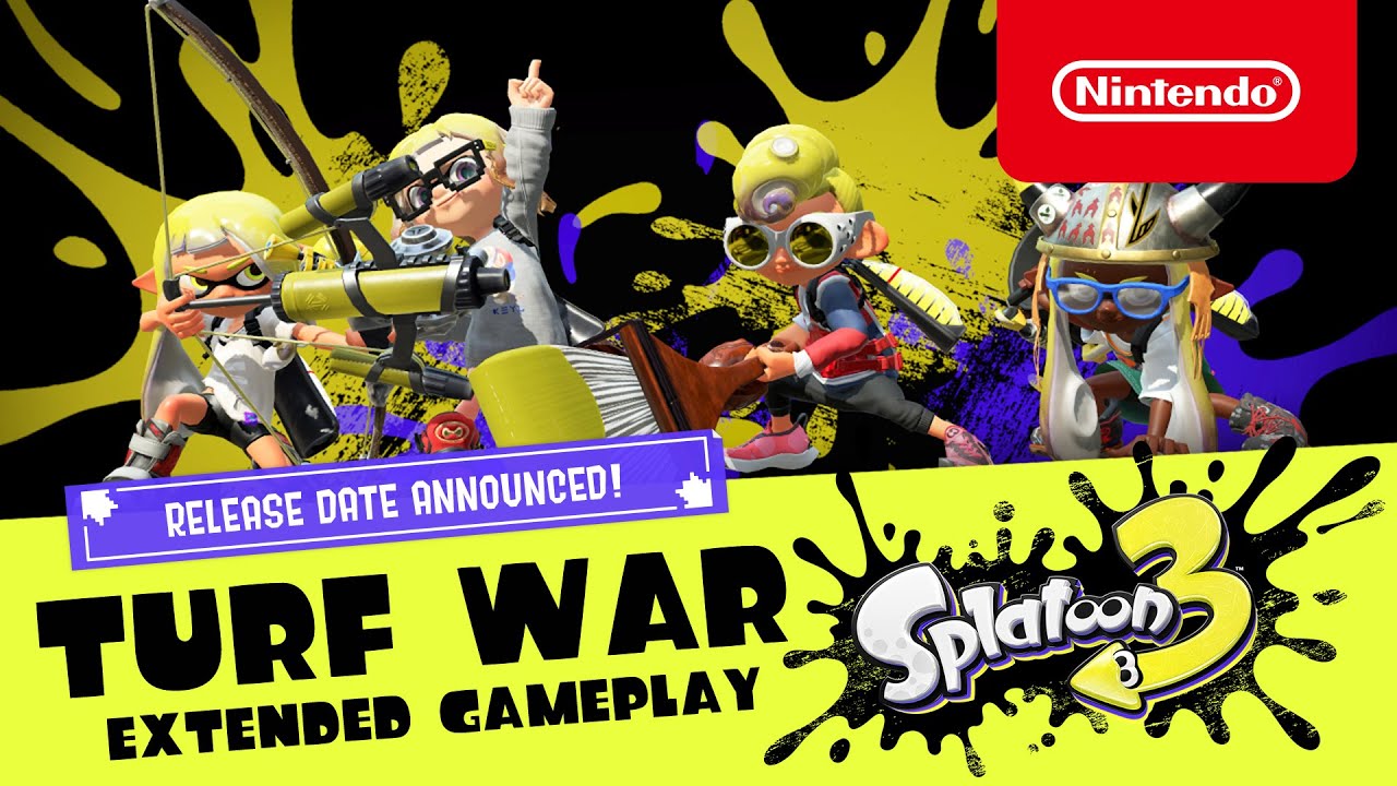 Splatoon 3 – Extended Turf War gameplay (Nintendo Switch)