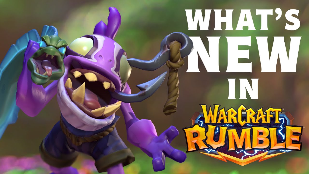 New Warcraft Rumble Update: Dungeons, Campaigns, PVP, & More
