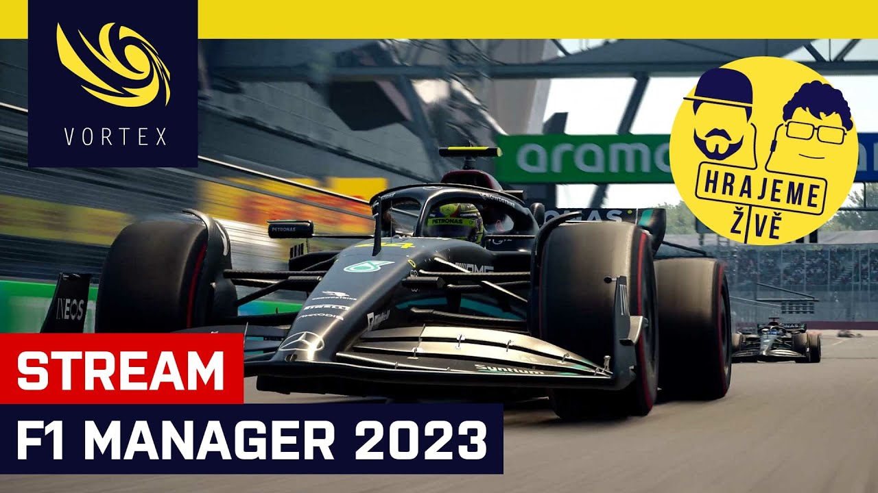 Hrajeme živě F1 Manager 2023. Jirka a Zdeněk povedou vlastní stáj ve Formuli 1