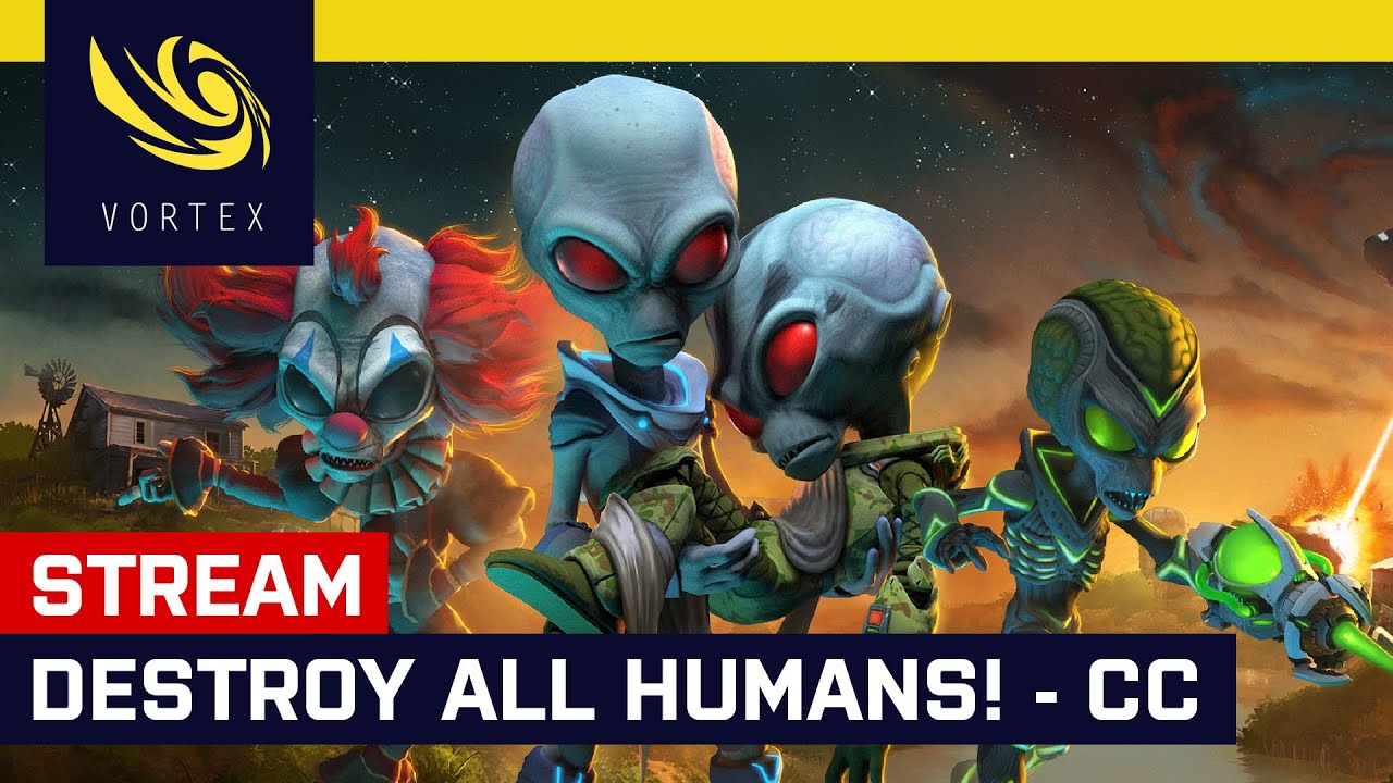Hrajeme živě Destroy All Humans! – Clone Carnage. Zahrajeme si na mimozemšťany. A tentokrát ve dvou