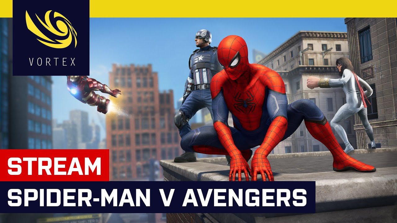 Hrajeme živě Spider-Mana v Marvel's Avengers. Vyzkoušíme si pavoučího muže v exkluzivním rozšíření