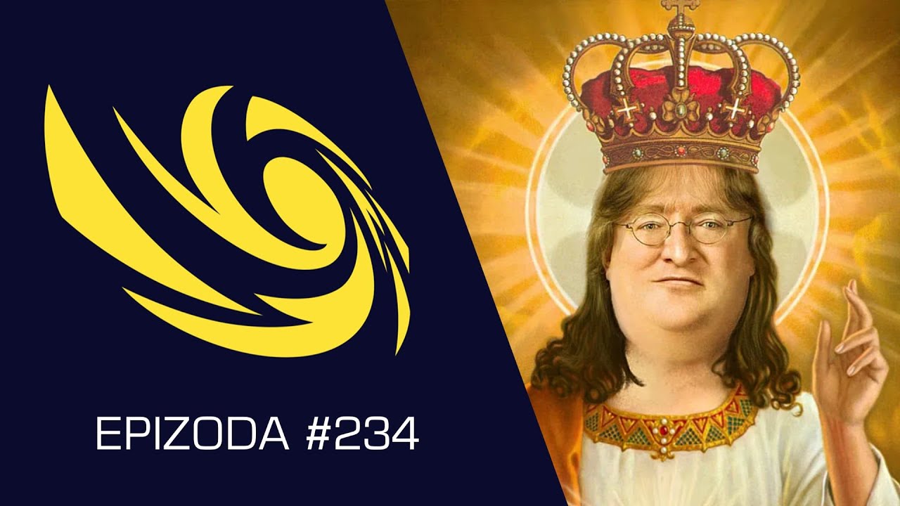 Vortex #234 | Gabe Newell má narozeniny, bizarní reklamy, God of War a rozhovor s Karlem Matějkou