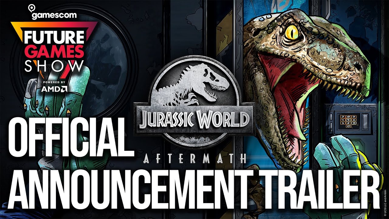 Jurassic World Aftermath Part 2 Official Annoucement Trailer - Future Games Show GamesCom 2021