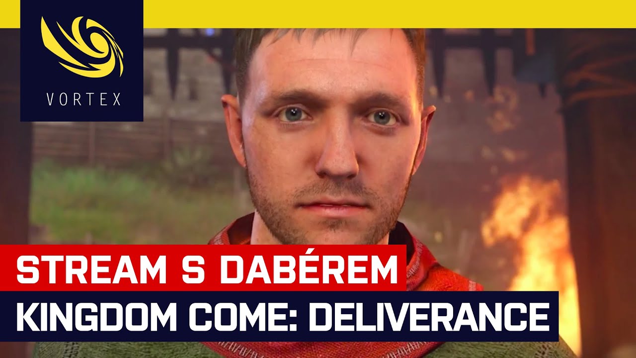 Hrajeme živě Kingdom Come: Deliverance s dabérem. Výročí české hry oslavíme s Richardem Wágnerem