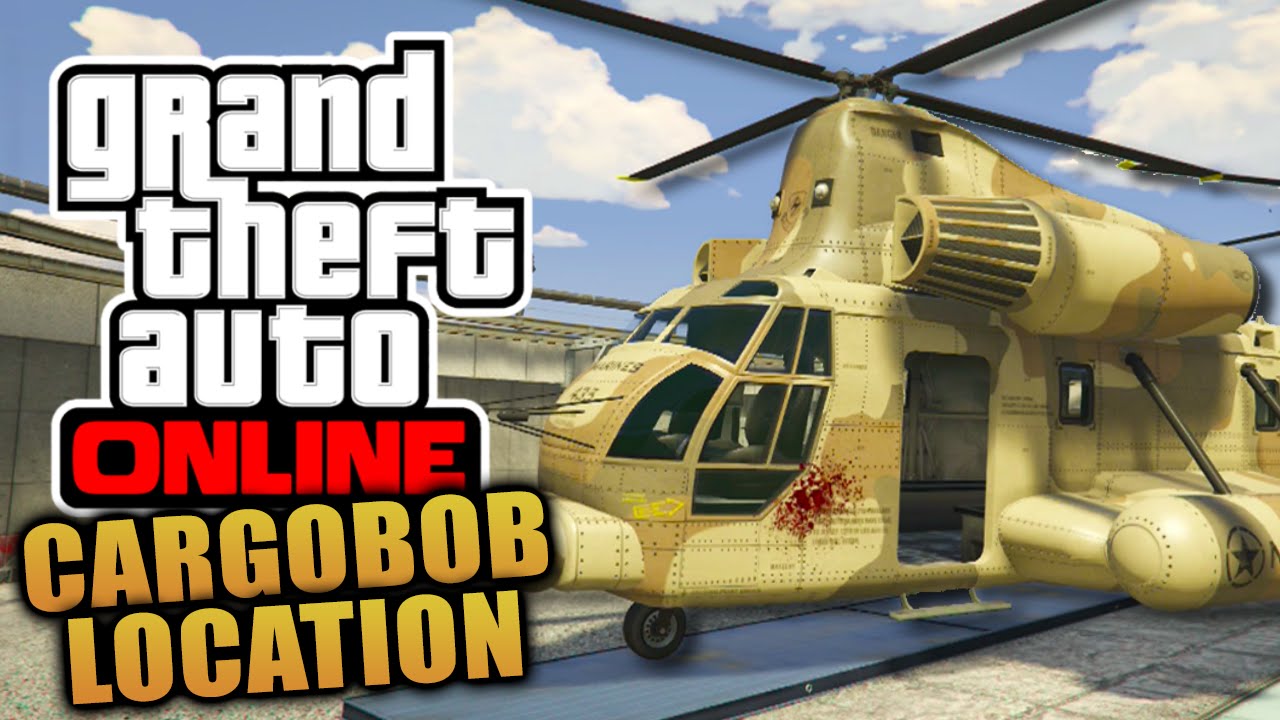 GTA 5 Online - "CARGOBOB" 100% Confirmed Spawn Location! - Get A Cargobob After Level 30! (GTA V)