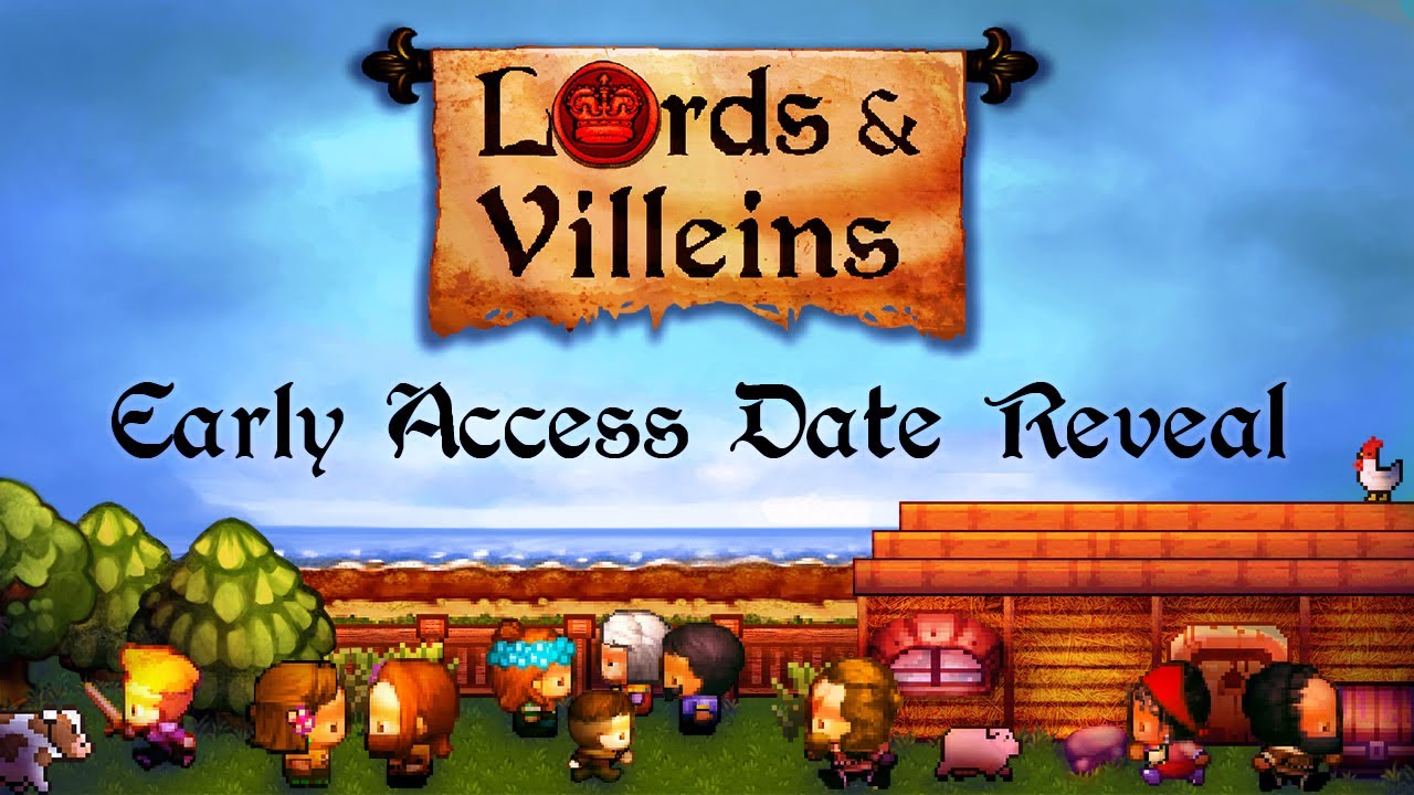 Lords and Villeins - Early Access Release Date Announcement Trailer