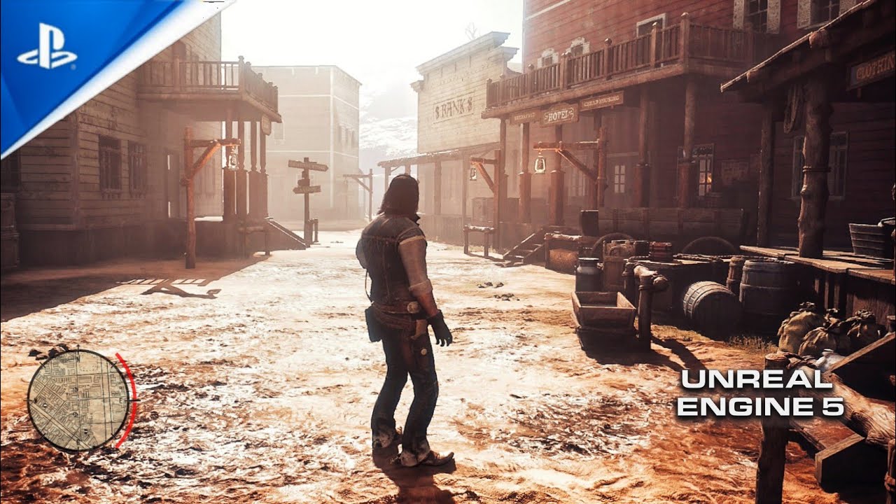 Red Dead Redemption Remake - Amazing Showcase in Unreal Engine 5 | Concept Trailer