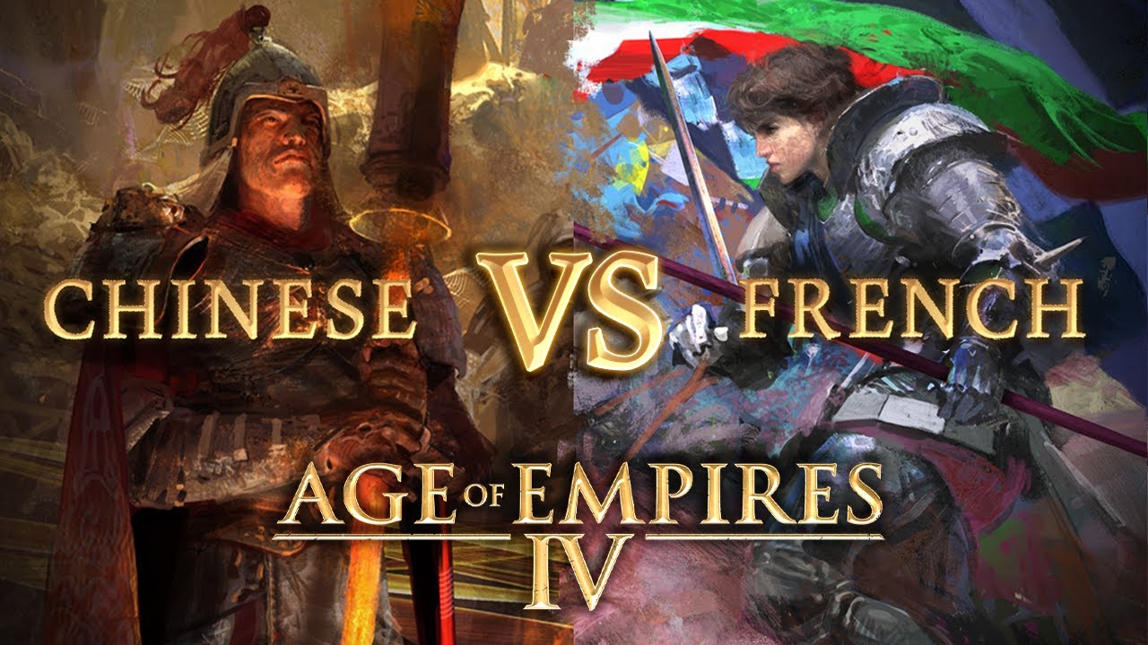 Age of Empires IV: French vs Chinese