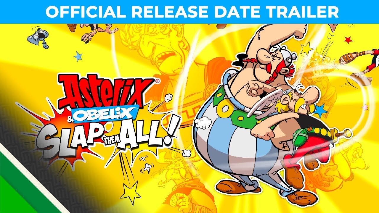 Asterix & Obelix : Slap them all! l Official Release Date Trailer l Microids & Mr Nutz Studio